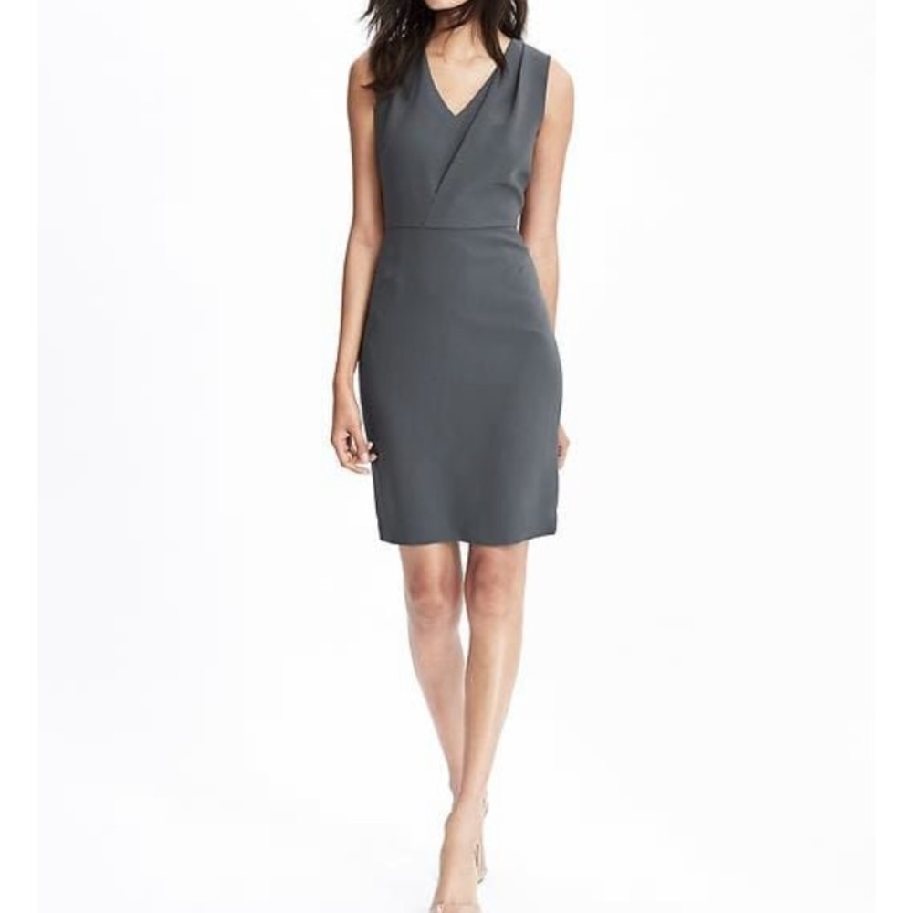 Banana Republic Deep Vee Dress